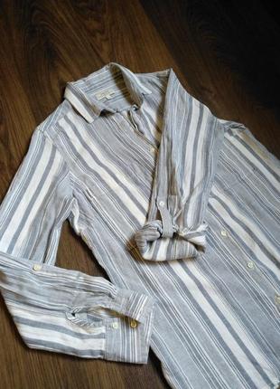 Стильная рубашка в полоску