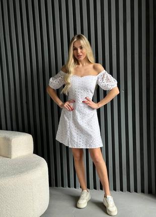 Бавовняна сукня прошва