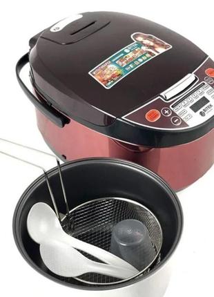 Мультиварка 6,0 л 1500вт 12 програм rice cooker multipro bitek bt5 фото