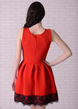 Красное платье olko3 фото
