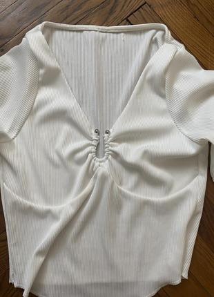 Кофточка лонг короткая очень легкий материал