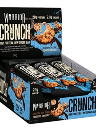 Crunch, high protein, low sugar bar - 12x64g chocolate