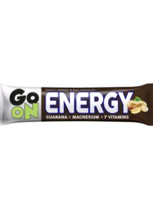 Батончики energy bar - 50g peanut caramel milk chocolate