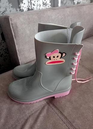 Резиновые сапожки paul frank
