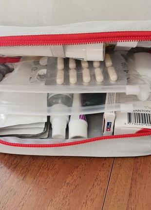 Аптечка органайзер first aid (230 х130 x 75 мм) white4 фото