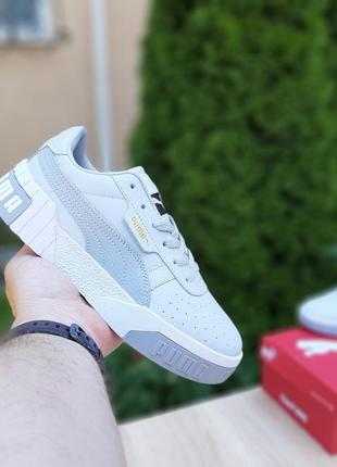 Женские кроссовки puma cali grey