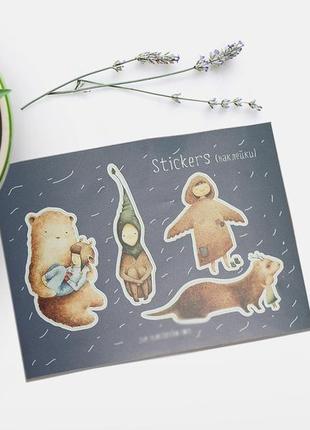 Наліпки, стікери, наклейки, стікерпак.