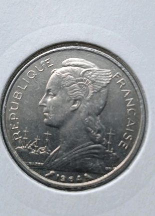 Африка реюньон 50 франков2 фото