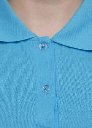 Bono женская футболка поло голубая 4001534 фото