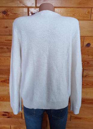 H&m . 50% wool . теплый красивый свитер джемпер пуловер . шерсть  .3 фото