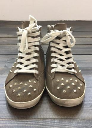 Коричневі кеди steve madden2 фото