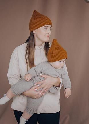 Шапка біні,тиковка унісекс