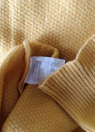 Р 10-12 / 44-46-48 легкая мягкая теплая солнечная кофта свитер джемпер вискоза кашемир6 фото