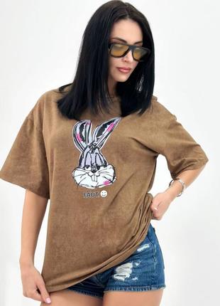 🐰літня футболка з кроликом