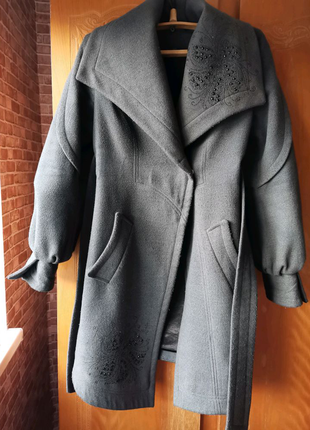 Кашемірове пальто демісезонне1 фото