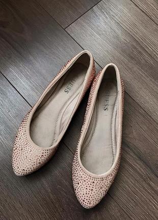 Пудрові балетки guess
