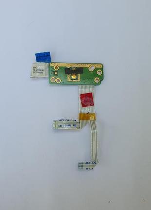 Плата кнопки включення тачпада hp compaq cq60 50.4ah27.001