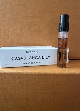 Byredo parfums casablanca lily пробник оригинал