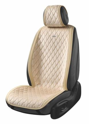 Комплект премиум накидок для сидений beltex new york, biege