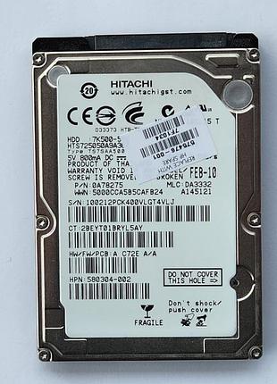 Hdd hitachi travelstar 7k500-500 500gb hts725032a9a364