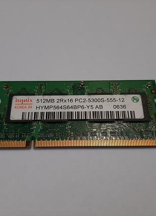 Оперативна пам'ять hynix 512mb hymp564s64bp6-y5 ab