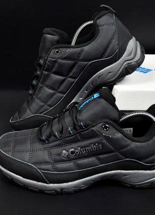 👟чоловічі кросівки columbia firecamp iii fleece black & blue👟1 фото