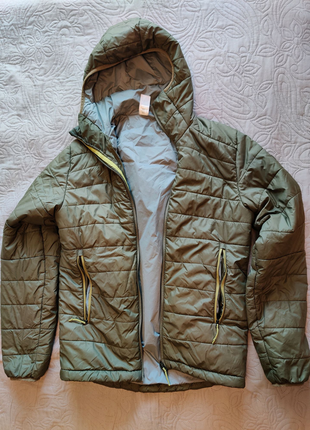 Куртка decathlon forclaz trek 100, стьогана, стьобана, пухова