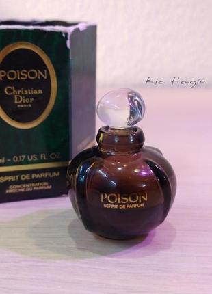 Poison esprit de parfum&nbsp;dior - оригинал, винтаж / редкость