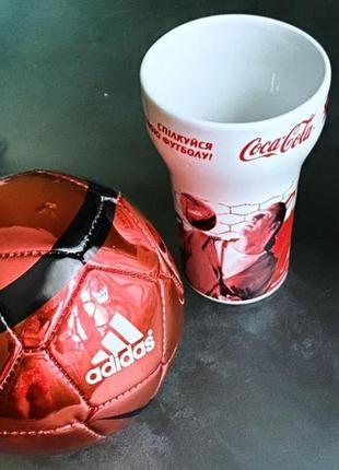 Колекційний гандбольний м'яч fifa world cup germany adidas coca