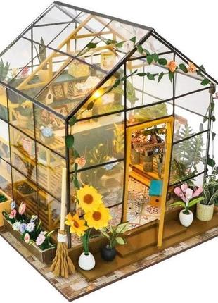 Румбокс квітковий будиночок оранжерея sunshine flower house pc23069 фото