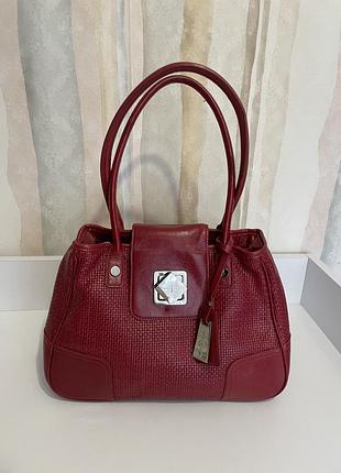 Шикарная кожаная сумка jasper conran