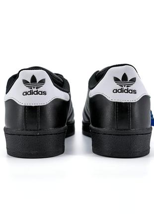 Adidas superstar black premium2 фото