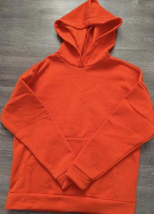 Новое худи на флисе размер л