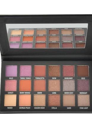 Палетка теней kab cosmetics day + night eyeshadow palette