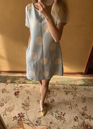 Платтячко в білі горохи