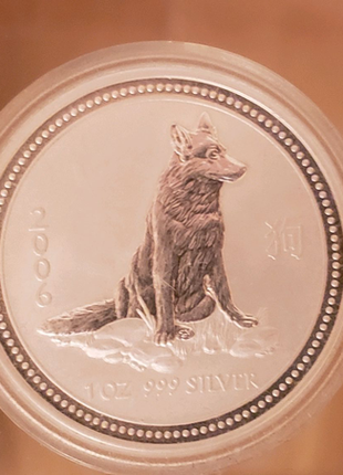 Монета колекционная австралійський долар1 фото