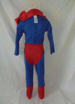 Карнавальный костюм супермена на 7-8 лет3 фото