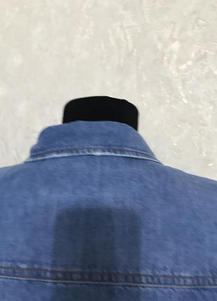 Крутая джинсовая рубашка 7