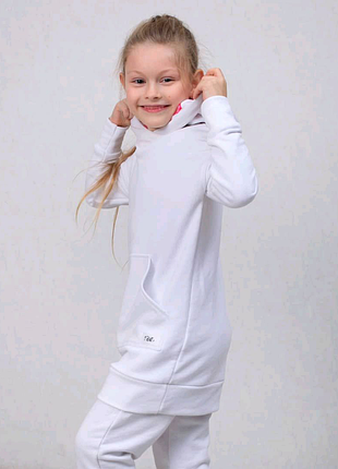 Дитячий костюм з подовженим худі