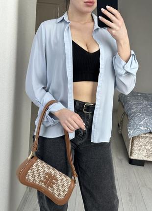 Ідеальна базова сорочка ніжно-блакитного кольору dorothy perkins