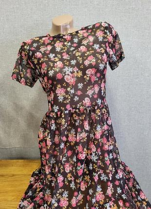 Плаття сукня сітка1 фото