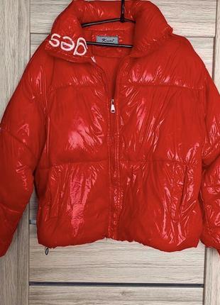 Яскрава куртка м-л оверсайз😍