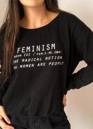 Світшот кофта feminism