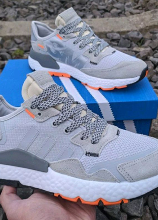 Чоловічі кросівки adidas 3m nite jogger сірі