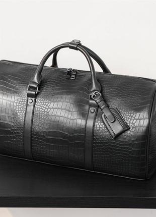Мужская городская сумка для мужчин под рептилию, повседневная сумка для города, спортивная сумка для зала