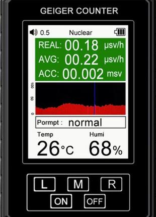Счетчик гейгера. br-9b xr1 pro