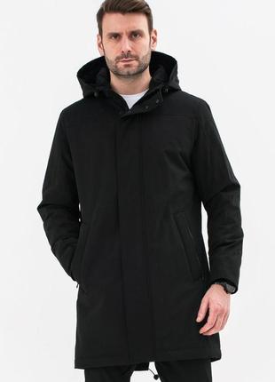 Мужская куртка черная осенняя insignia (арт. b-233)