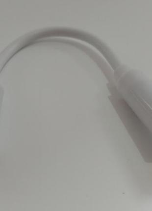 Перехідник-адаптер lightning на 3.5 мм aux для навушників
