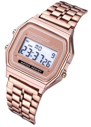 Розкішний жіночий наручний цифровий годинник3 фото