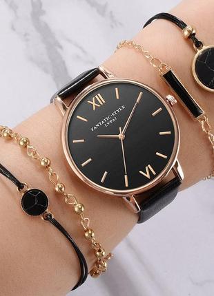 Жіночий наручний годинник із браслетом1 фото